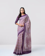 Digital Printed Cotton Saree