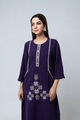 Smart Fit Embroidered Ethnic Kurta