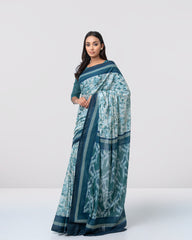 Digital Printed Cotton Saree