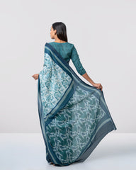 Digital Printed Cotton Saree
