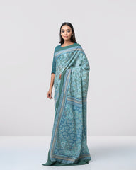 Digital Printed Cotton Saree