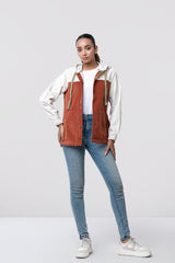 Regular Fit Corduroy Woven Hoodie