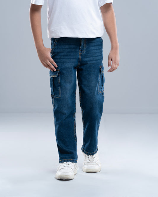 Prince Denim Bottom (6-8 Years)
