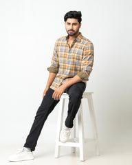 Regular Fit Check Casual Shirt