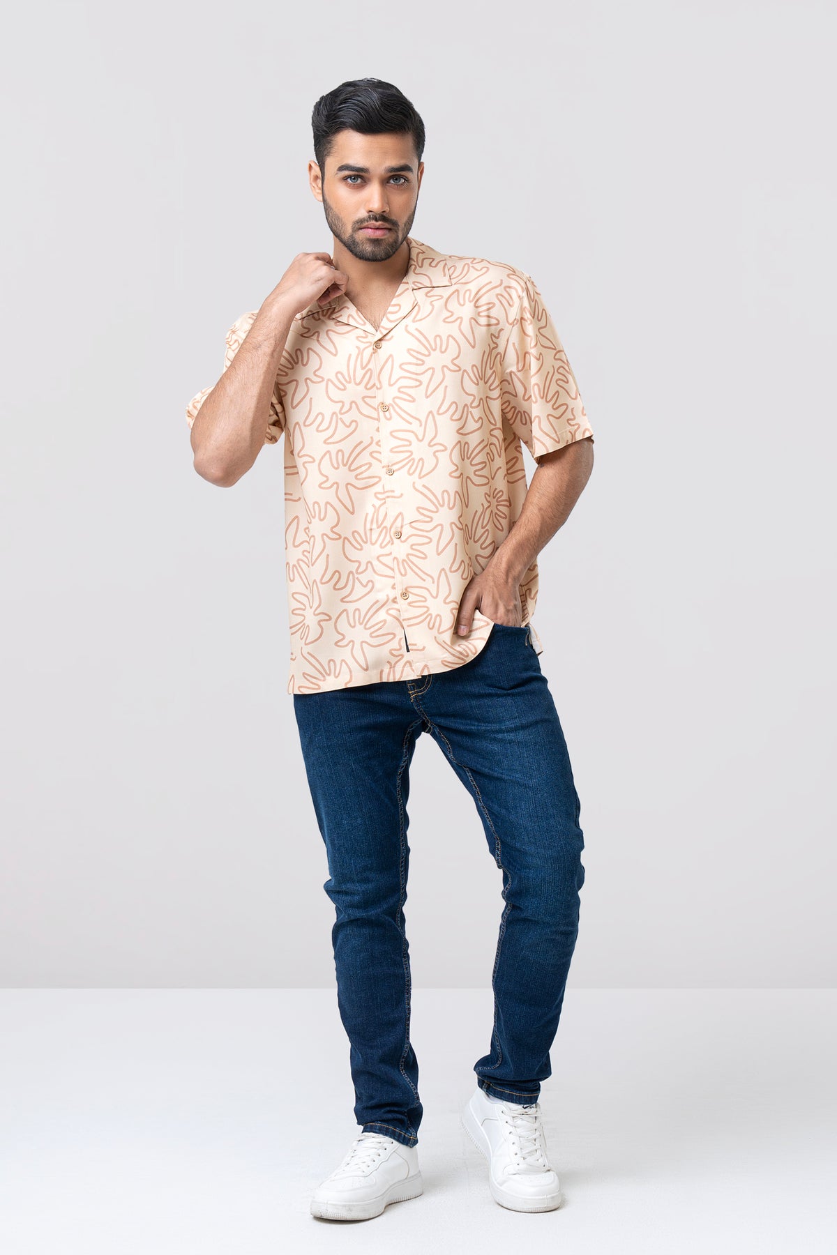 Relaxed Fit Casual Shirt