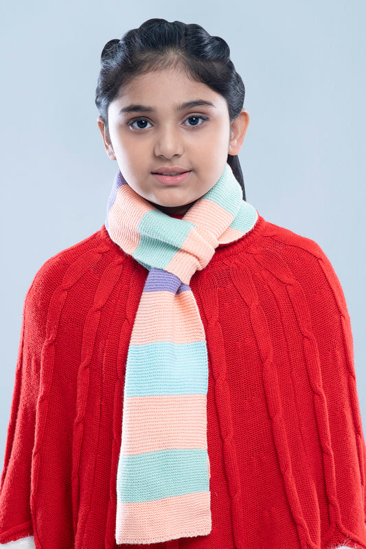 Girl Scarf - Pink Mix