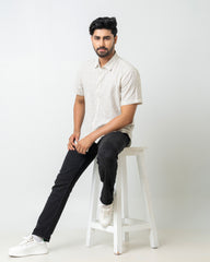 Regular Fit Stripe Casual Shirt