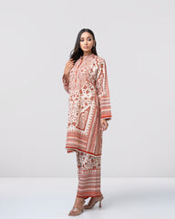 Relaxed Fit Printed Two-Piece Ethnic Set