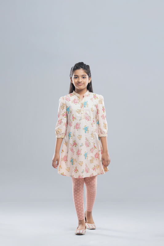 Girls Ethnic Frock (2-4 Years)