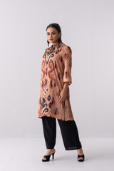 Mid-Length Sublimation Printed Smart Fit Ethnic Kurta