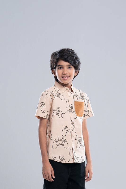 Boys' Woven Shirt (6-8 Years)