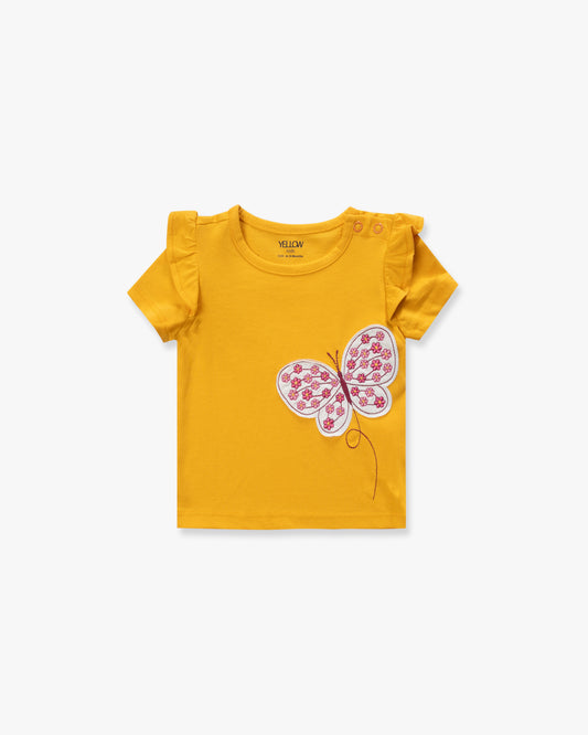 Newborn Girls' T-Shirt (0-6 Months)