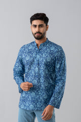 Regular Fit Digital Printed Fatua