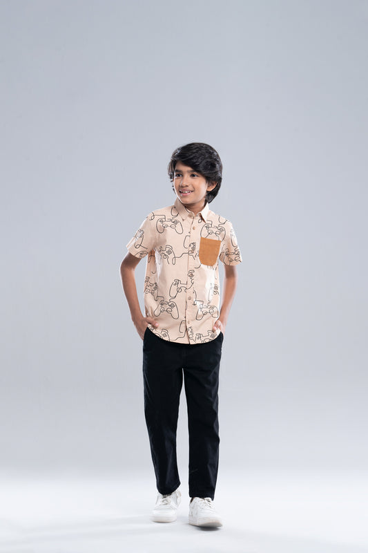 Boys' Woven Shirt (6-8 Years)