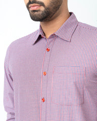 Regular Fit Check Casual Shirt