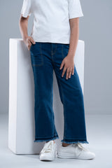 Girls' Denim Bottom (2-4 Years)