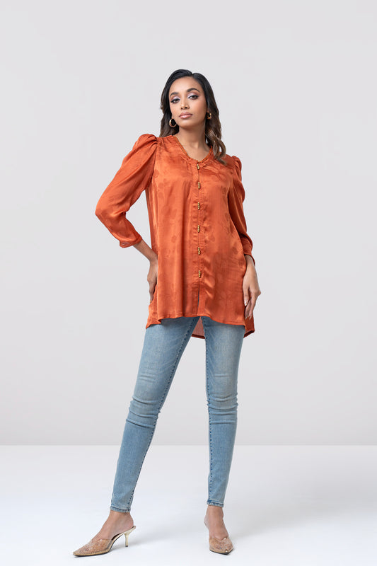 Regular Fit Georgette Fashion Top