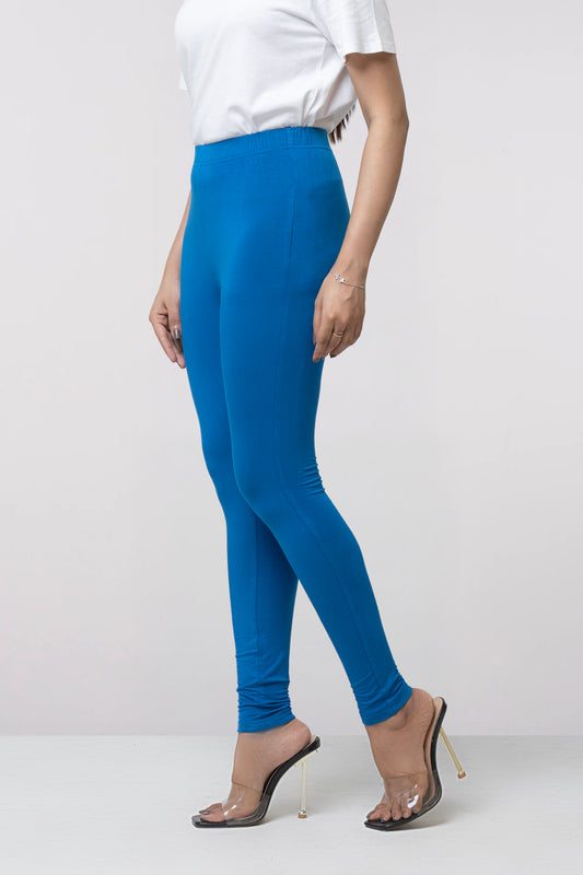 Knitted Basic Viscose-Spandex Leggings