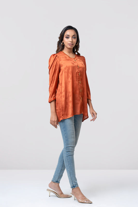 Regular Fit Georgette Fashion Top