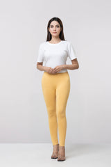 Knitted Basic Viscose-Spandex Leggings