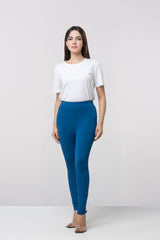 Knitted Basic Viscose-Spandex Leggings