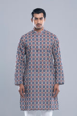 Regular Fit All-Over Printed Panjabi