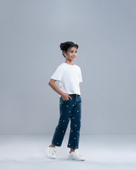 Princess Denim Bottom (6-8 Years)