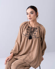 Relaxed Fit Fashion Top - Mystika