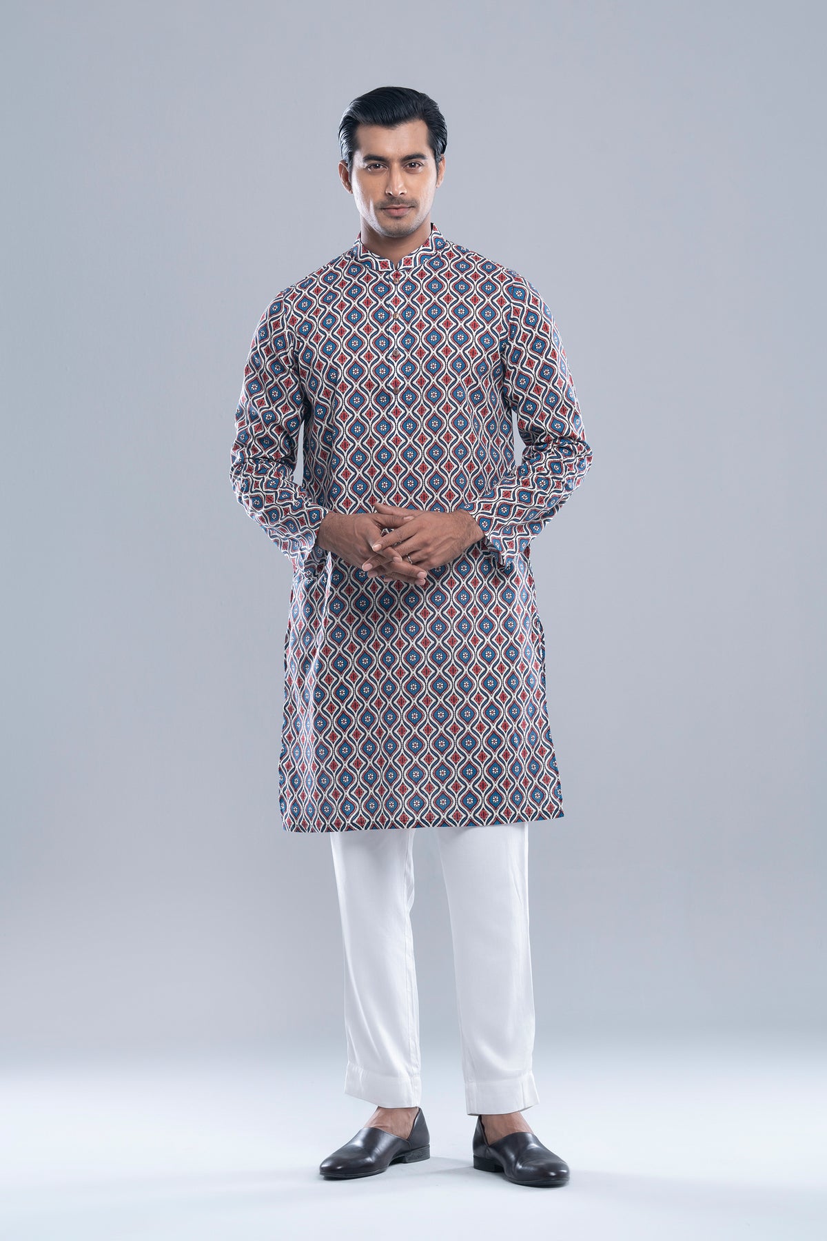 Regular Fit All-Over Printed Panjabi