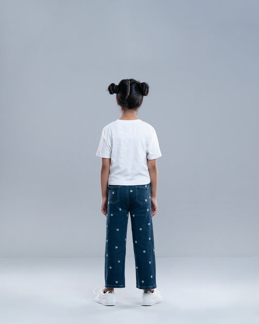 Princess Denim Bottom (2-4 Years)