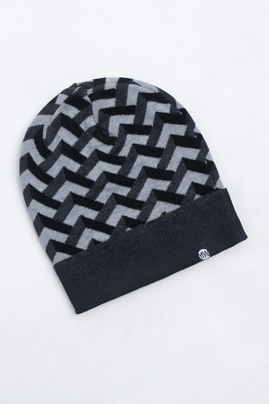 Jacquard Knit Cap