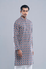 Regular Fit All-Over Printed Panjabi