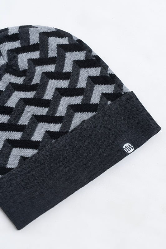 Jacquard Knit Cap