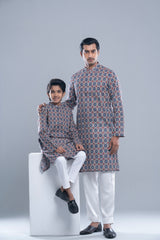 Regular Fit All-Over Printed Panjabi