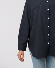 Relaxed fit Dobby textured casual shirt