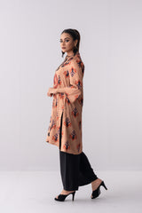 Mid-Length Sublimation Printed Smart Fit Ethnic Kurta