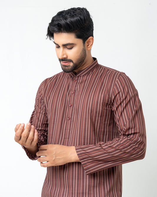 Regular Fit Printed Fatua