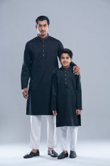 Regular Fit Embroidered Semi-Formal Panjabi