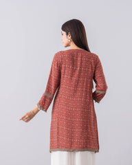 Relaxed Fit All-Over Printed Ethnic Kurti