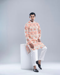 Regular Fit Printed Panjabi