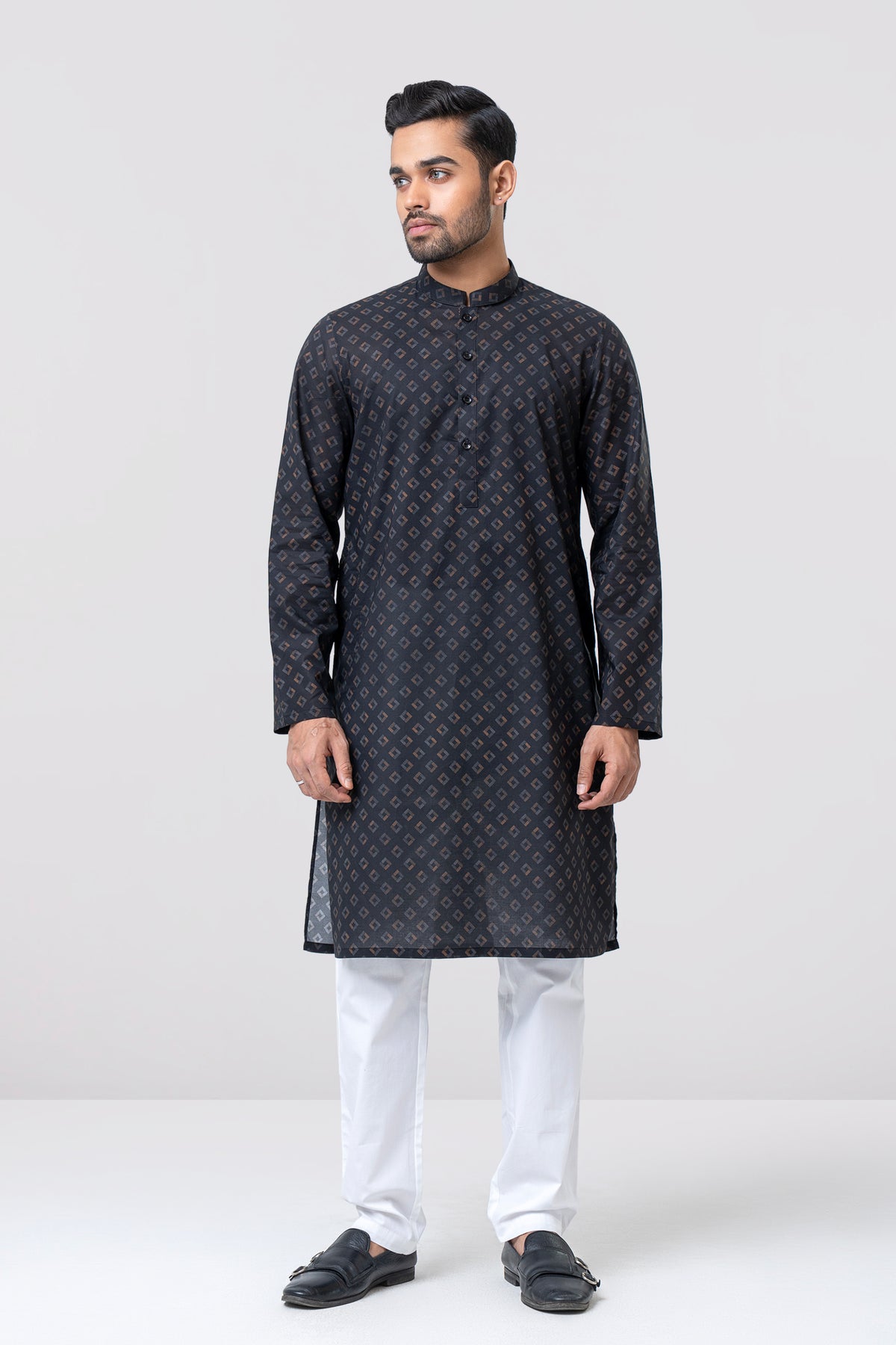 Regular Fit All-Over Printed Panjabi