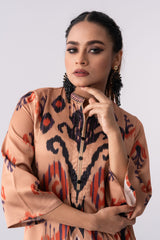 Mid-Length Sublimation Printed Smart Fit Ethnic Kurta