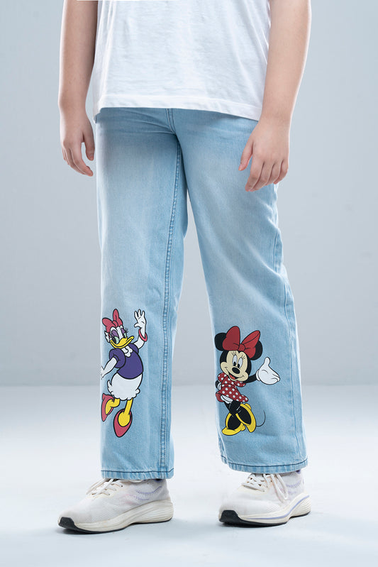 Junior Girls Denim Bottom (10-14 Years) - Disney
