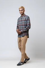 Regular Fit Checkered Casual Shirt