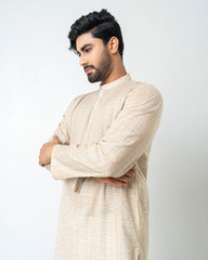 Regular Fit Printed Panjabi