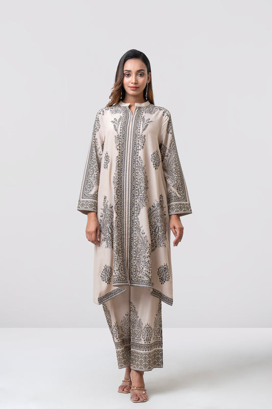 Smart Fit Printed Two-Piece Ethnic Set