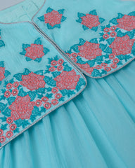 Newborn Girls' Ethnic Partywear Set (6-18 Months)