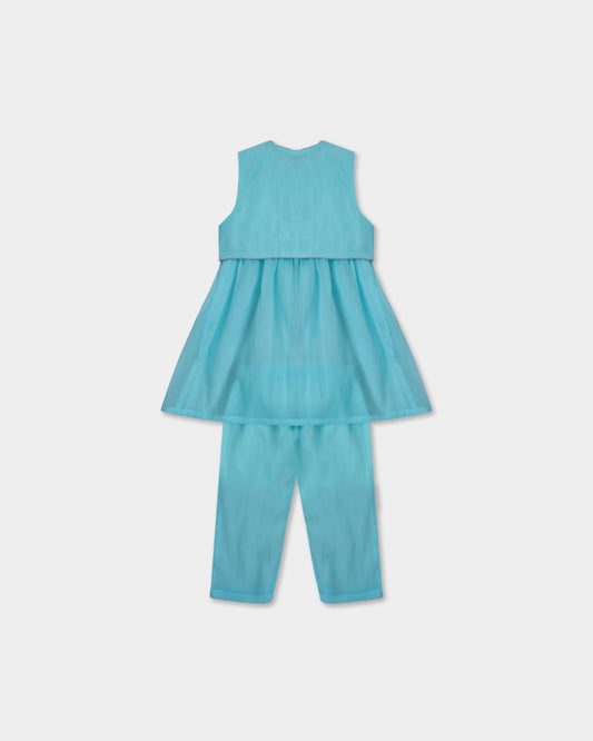 Newborn Girls' Ethnic Partywear Set (6-18 Months)