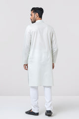 Regular Fit Embroidered Semi-Formal Panjabi