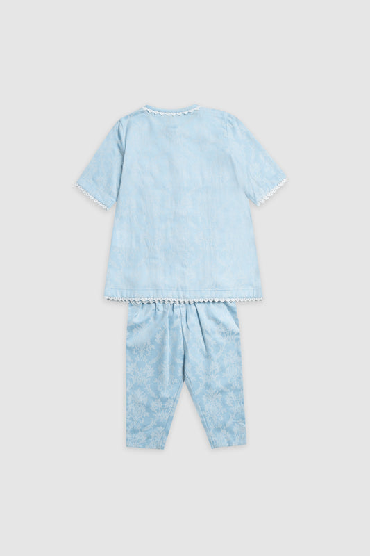 Newborn Girls' Ethnic Partywear Set (6-18 Months)